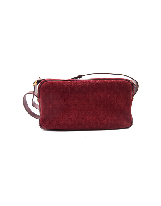 Saint Laurent Camera Bag Scamoscita Bordeaux