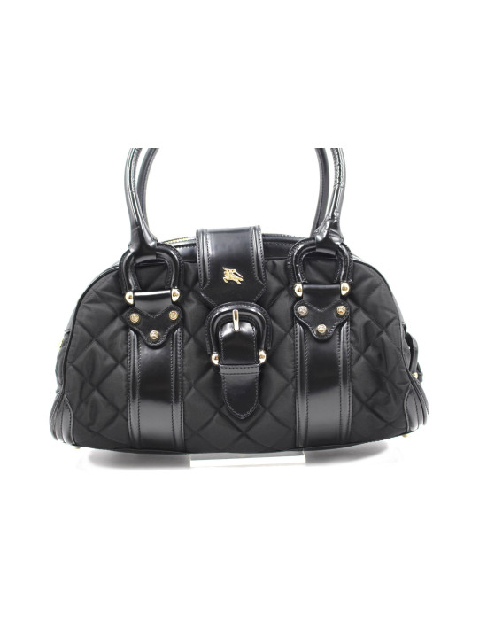 Burberry Shopping Tela Nera