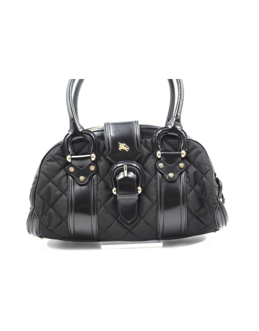 Burberry Shopping Tela Nera