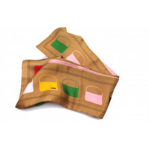 Fendi Twilly Seta Beige e Rosa