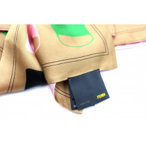 Fendi Twilly Seta Beige e Rosa