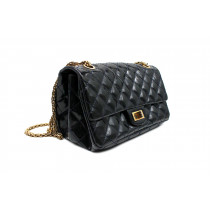 Chanel 2.55 double Reissue Vernis Blu