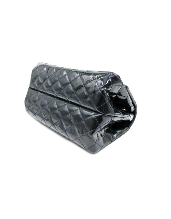 Chanel 2.55 double Reissue Vernis Blu