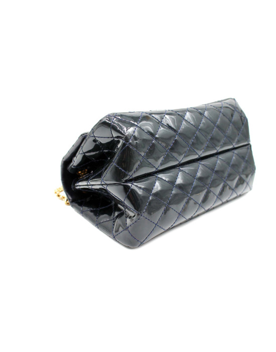 Chanel 2.55 double Reissue Vernis Blu