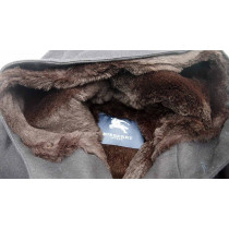 Burberry Cappotto Lana e Pelliccia