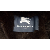 Burberry Cappotto Lana e Pelliccia