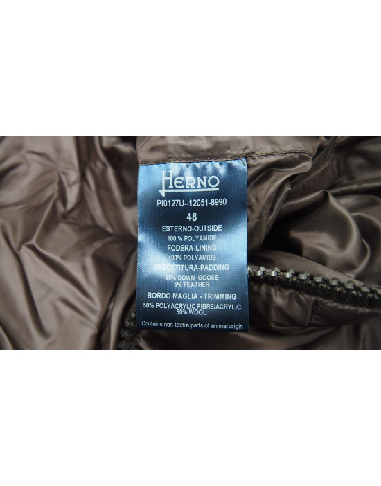 Herno Giacca Marrone