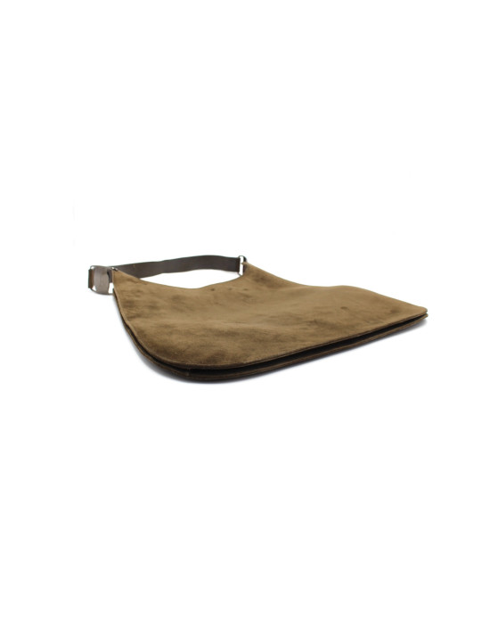 Ferragamo Shopping Scamosciata Marrone