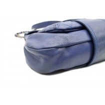 Chanel Shopping Coco Rider Pelle Viola Blu