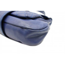 Chanel Shopping Coco Rider Pelle Viola Blu