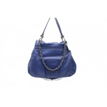 Chanel Shopping Coco Rider Pelle Viola Blu
