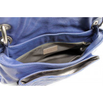 Chanel Shopping Coco Rider Pelle Viola Blu