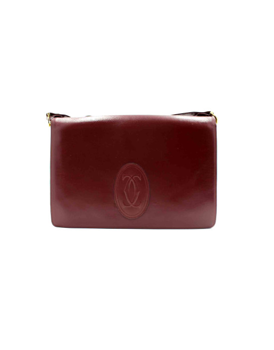 Cartier Portadocumenti Pelle Bordeaux