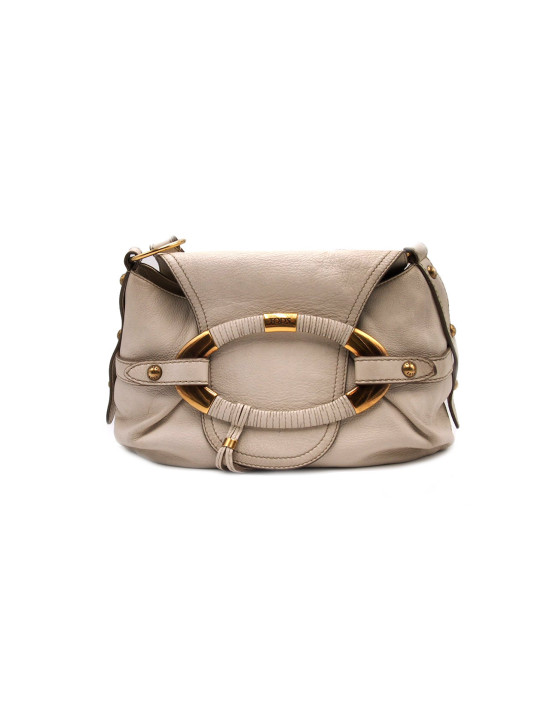 Tod's Shopping Pelle Avorio