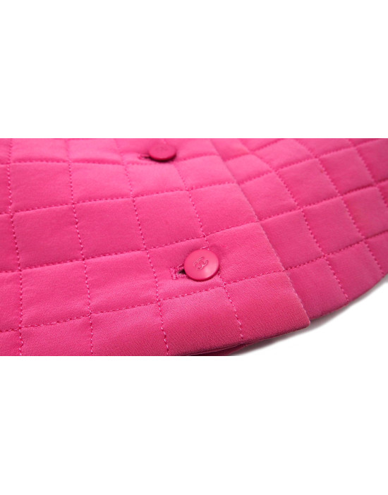 Chanel Gilet Smanicato Rosa