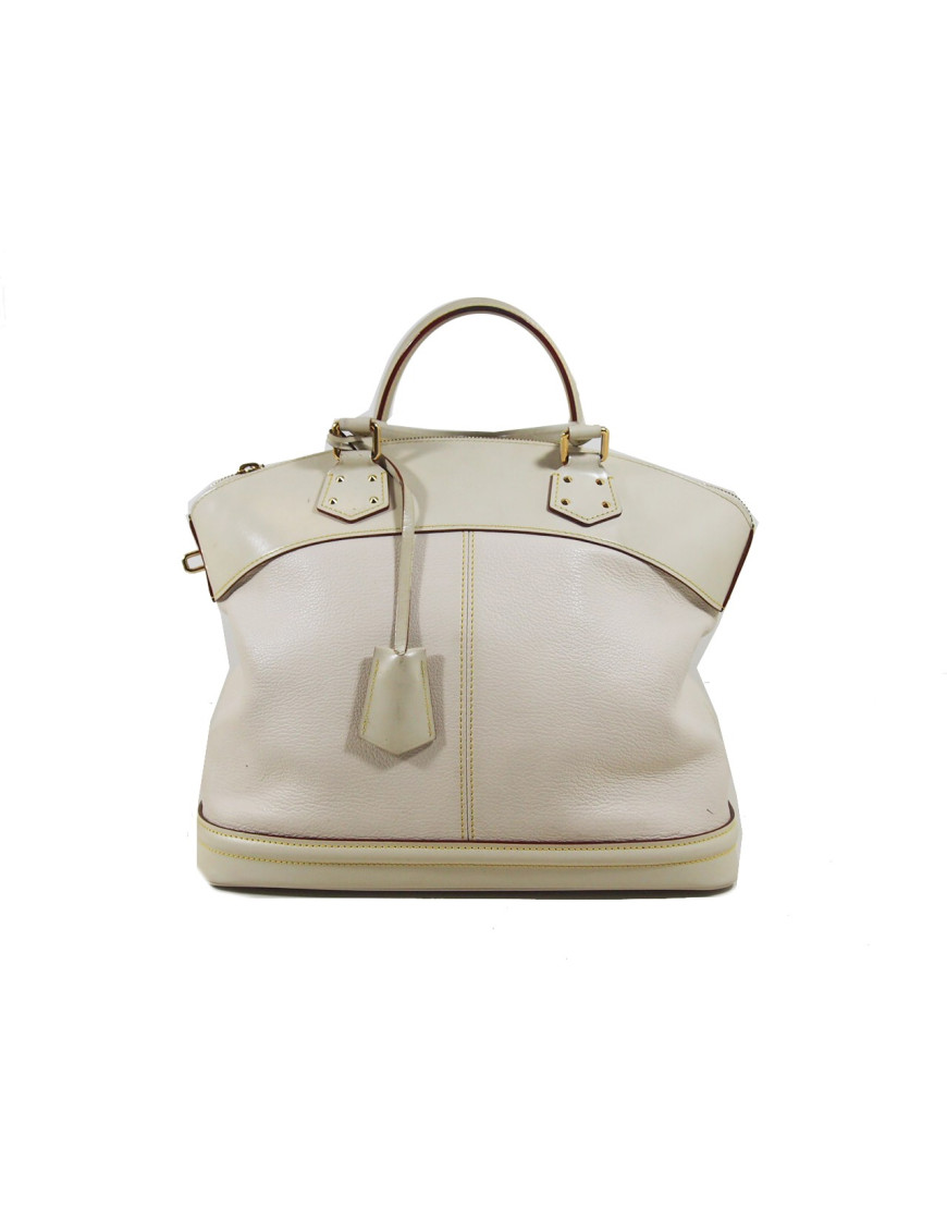 Louis Vuitton Lockit Vertical Pelle Bianca