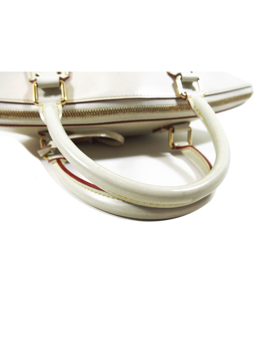 Louis Vuitton Lockit Vertical Pelle Bianca