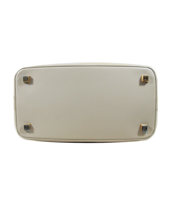 Louis Vuitton Lockit Vertical Pelle Bianca