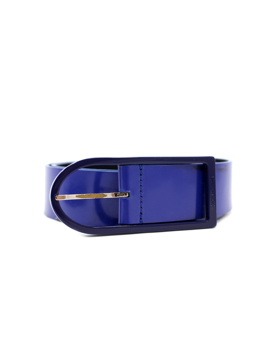 Dior Cintura Pelle Blu