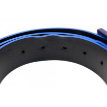 Dior Cintura Pelle Blu