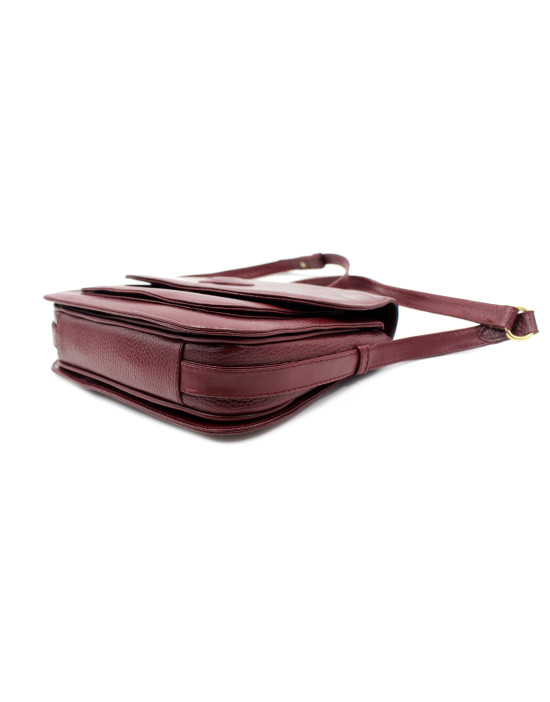 Cartier Tracolla Pelle Bordeaux
