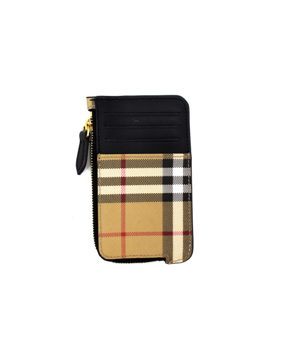 Burberry Portacarte Check Beige