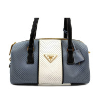 Prada Bauletto Bianco e Azzurro