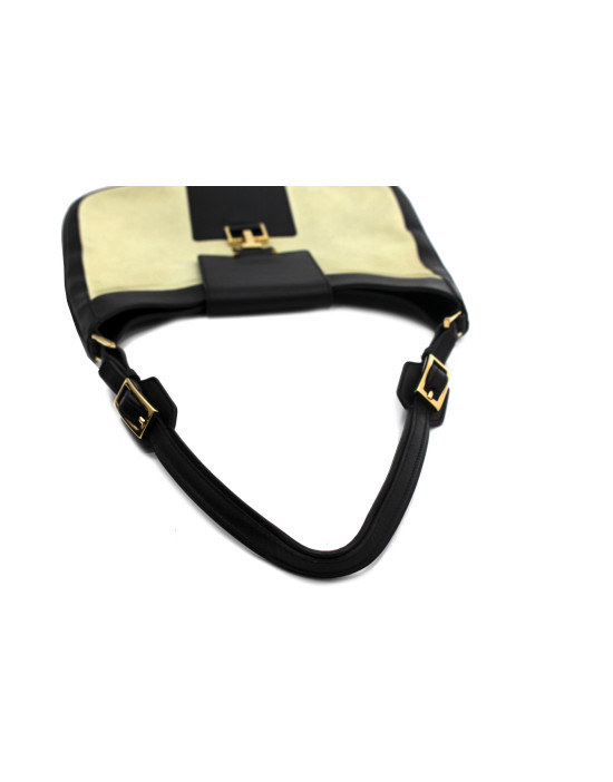 구찌 호보 크림 가죽