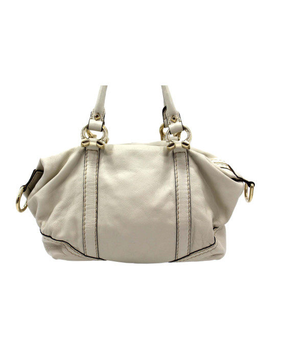 Gucci Shopping Pelle Panna