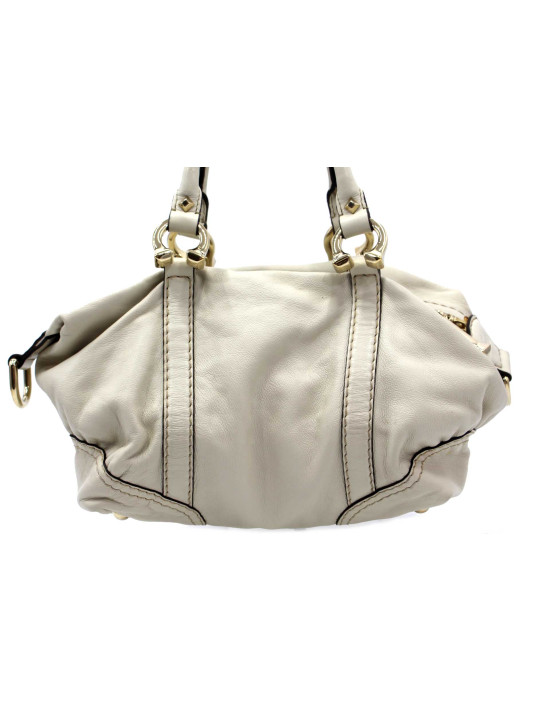 Gucci Shopping Pelle Panna