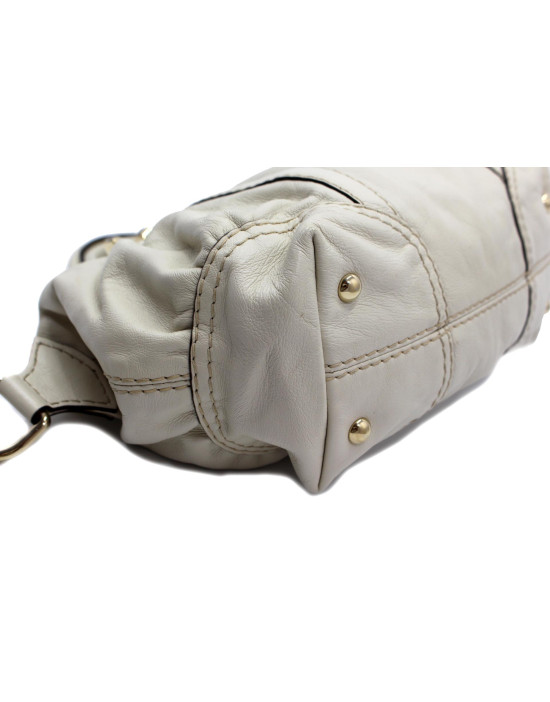 Gucci Shopping Pelle Panna