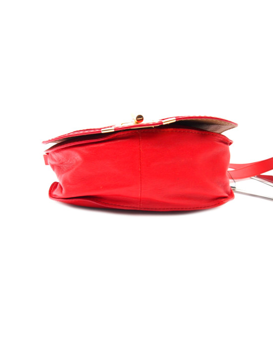Chloe Tracolla Pelle Rossa