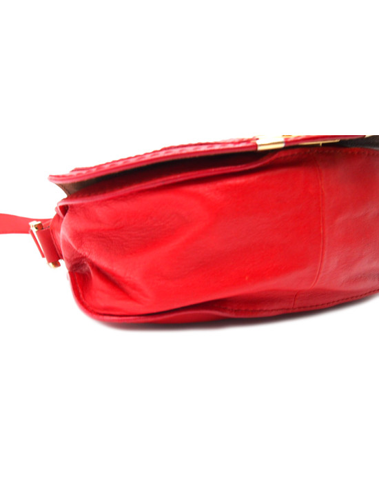 Chloe Tracolla Pelle Rossa