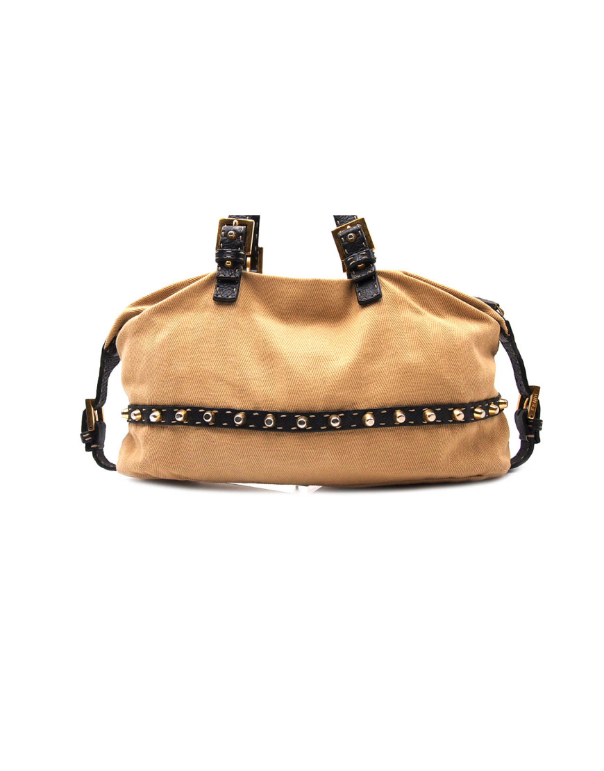 Fendi Shopping Tela Beige