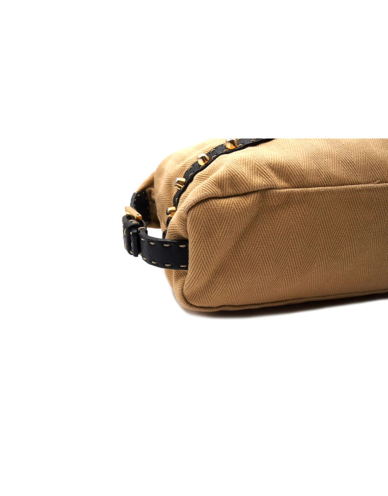 Fendi Shopping Tela Beige