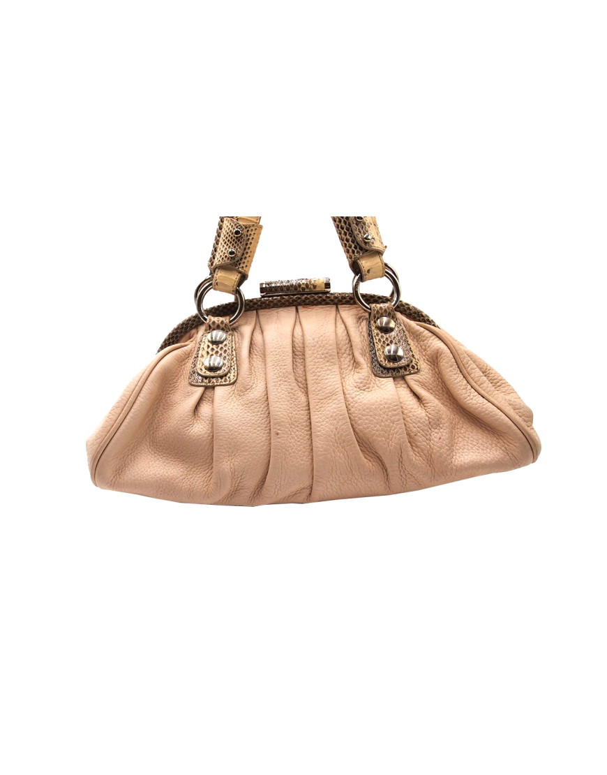 Dolce & Gabbana Shopping Pelle Beige