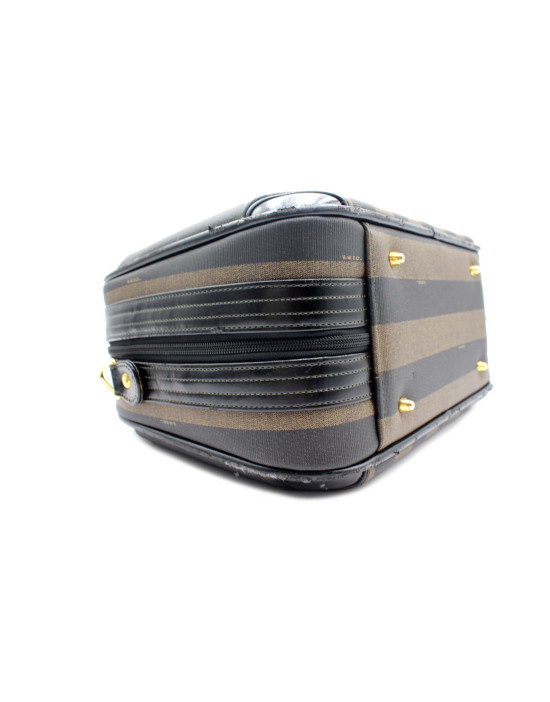 Fendi Tris Valigie Tela Marrone