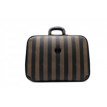 Fendi Tris Valigie Tela Marrone