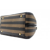 Fendi Tris Valigie Tela Marrone