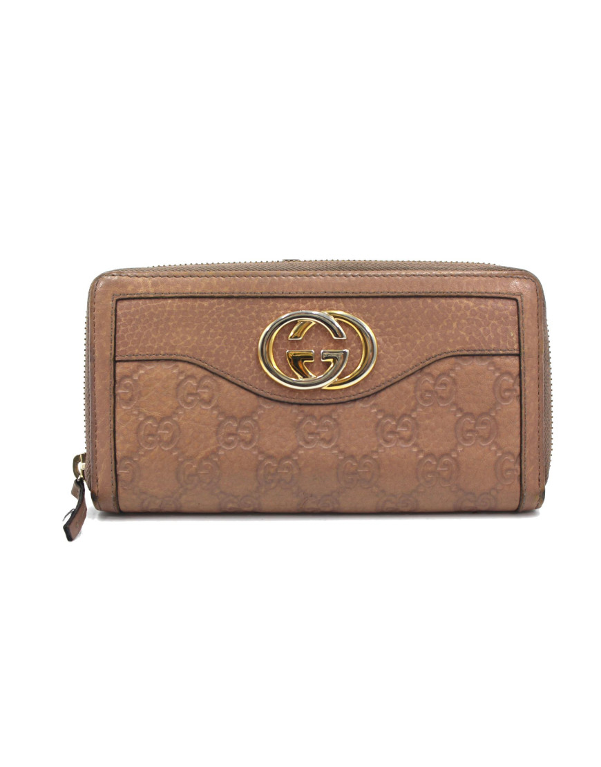 Gucci Portafoglio Pelle Rosa