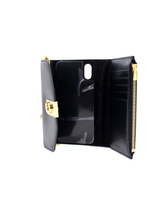 Celine Portacellulare Pelle Nera