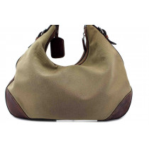 Prada Shopping Tela Beige