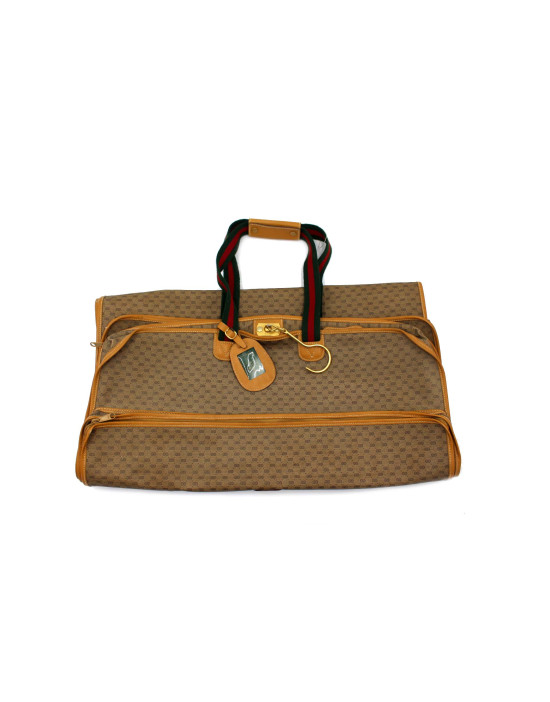 Gucci Porta Abiti Tela Marrone