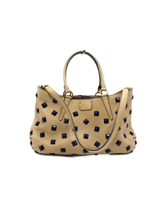 Fendi Shopping Pelle Cammello
