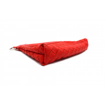 Bottega Veneta Pochette Pelle Rossa