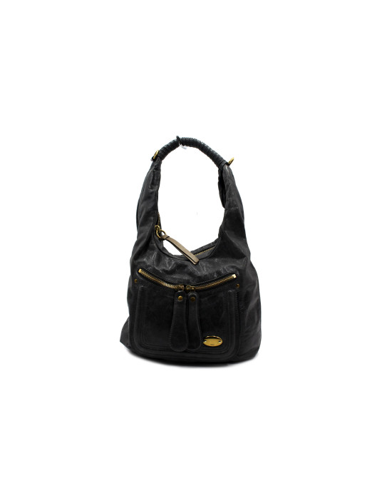 Chloe Hobo Pelle Grigia