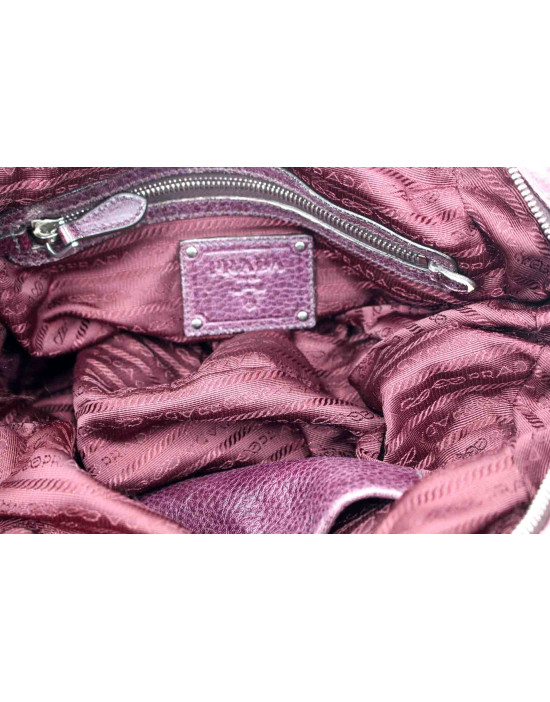 Prada Shopping Pelle Viola