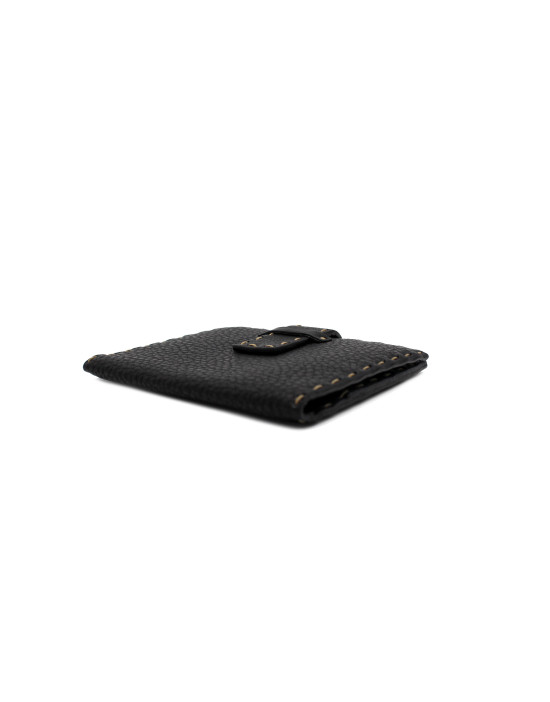 Fendi Portafoglio Selleria Pelle Marrone