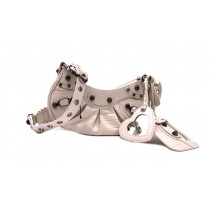 Balenciaga Le Cagole Pelle Bianca