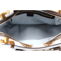 Gucci Bauletto Tela Azzurro